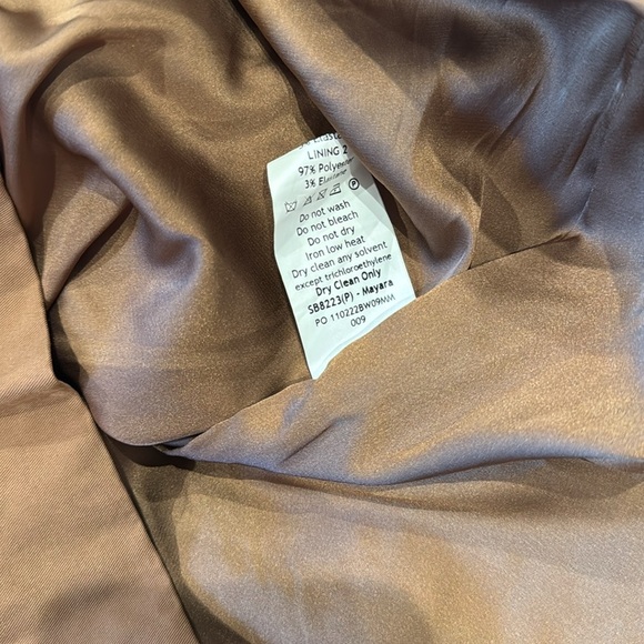 NWOT House of CB Mayara Structured Corset Mini Dress Mocha Brown Sz XL PLUS CUP - Picture 9 of 10